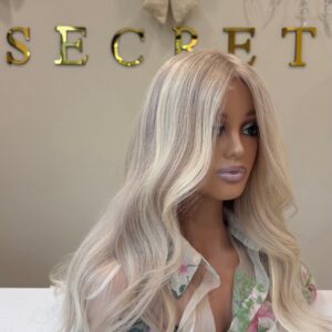 Illusion WIG  mono blond ice